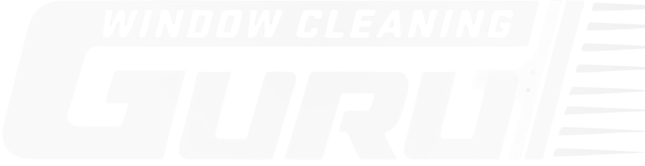 The Window Cleaning GURU white logo